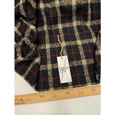 Ткань Костюмная смесовая шерсть, 1 м. Noname