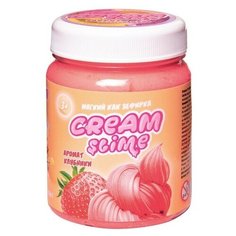 Игрушка ТМ «Slime»Cream-Slime с ароматом клубники, 250 г Космический песок