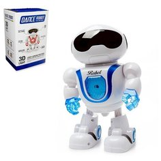 Робот «Танцор», световые и звуковые эффекты, работает от батареек, цвета микс Dreammart