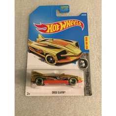 Машинка детская Hot Wheels коллекционная SPEED SLAYER золотой