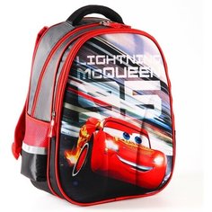 Рюкзак школьный "MCQQUEEN", 39 см х 30 см х 14 см, Тачки Disney