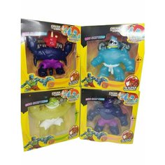 Глоу Шифтерс фигурки 4 шт, игрушка-антистресс, ее части подходят для других Гуджитсу Весёлый муравей