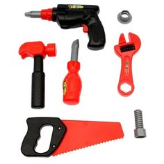 Набор инструментов «Строитель-3», 7 предметов Noname