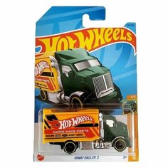 HKK00 Машинка игрушка Hot Wheels металлическая коллекционная Hiway Hauler 2 желтый; зеленый