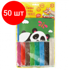 Комплект 50 наб, Набор для изготовления картина из пескакаляка-малякатигренок И панд, кпкм-тп