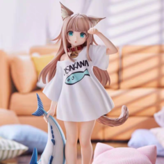 My Cat is a Kawaii Girl Моя милая кошечка Коллекционная Аниме Фигурка 21 см