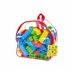 Полесье Конструктор «Гигант», 100 деталей, микс