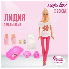 Кукла-модель Лидия с малышами и аксессуарами, Сима ленд