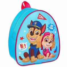 Рюкзак детский, 23х21х10 см, Щенячий патруль PAW Patrol