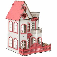 Кукольный домик «Престиж» белый Папа сделал