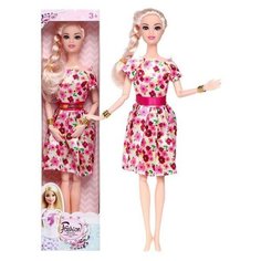 Кукла-модель шарнирная "Анна" в платье, микс Promarket