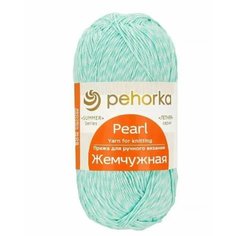 Пряжа Пехорка Жемчужная 100гр. 425м. (50% хлопок, 50% вискоза) - комплект 5 мотков