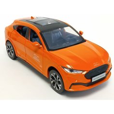 Машинка Ford Mustang Mach-E металлическая 1:24, открывается люк на крыше, свет, звук MSN Trading Limited