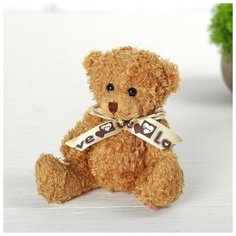 Мягкая игрушка "Медведь с бантиком" Milo Toys