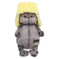 Мягкая игрушка «Басик в стеганой шапке-ушанке», 22 см Basik&Co