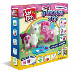 Масса для лепки Joy Doh набор UNICORN SET Единорожки UNIC-150 pot