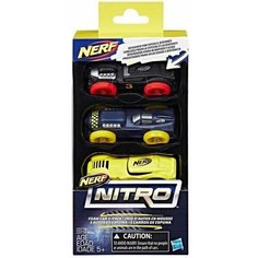 Hasbro - Nerf Nitro машинки 3 шт