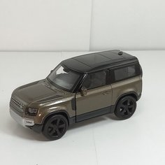 Металлическая машинка 1:34-1:39 LAND ROVER 2020г, коричневый 43801D Welly