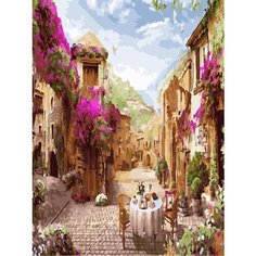 Картина по номерам Столик для двоих 40х50 см Hobby Home