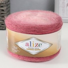 ALIZE Пряжа "Angora Gold ombre batik" 20% шерсть, 80% акрил 825м/150гр (7247 принт)