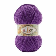 Пряжа Alize Softy Mega, 1 шт (70 м, 100 гр), цвет 44 фиалка