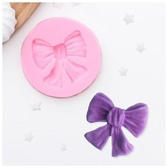 Молд «Бант», 6 см, цвет микс Noname