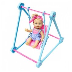 Качели «Карамельки» с пупсом, 22 см Knopa