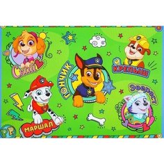 Коврик для лепки Щенячий патруль, А4 Нет бренда