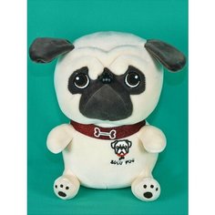 Мягкая игрушка Собачка Мопс 22 см. АКИМБО КИТ