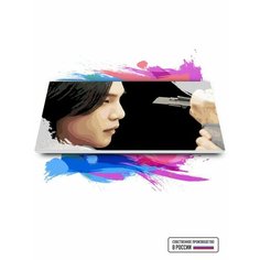 Картина по номерам на холсте BTS - Agust D AMYGDALA - 3, 40 х 80 см Красиво Красим