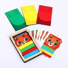 Настольная игра. Повтори по образцу «Мишутка» Нет бренда