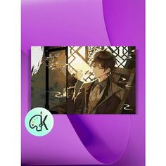 Картина по номерам на холсте Genshin Impact - Zhongli, 40 х 60 см КУЛЬТУРА ЦВЕТА