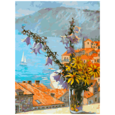 Белоснежка Картина по номерам "Букет с колокольчиками" (059-AS), 30 х 40 см, разноцветный