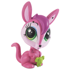 Фигурка Littlest Pet Shop Кенгуру Лола Хопалунг A8524, 5 см