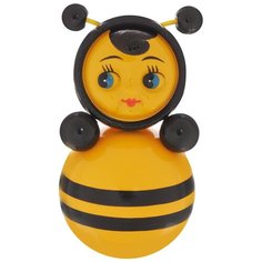 Неваляшка Котовские неваляшки Пчела (6С-011) 22 см желтый/черный нет бренда