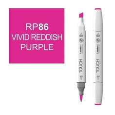Маркер Touch Twin Brush 086 красноватый фиолетовый RP86