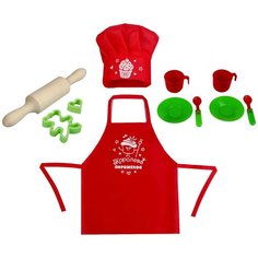 Игровой набор "Кондитер" с фартуком и аксессуарами Zabiaka