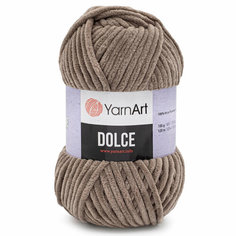 Пряжа для вязания YarnArt Dolce 100гр 120м (100% микрополиэстер) (754 дымчатый), 5 мотков