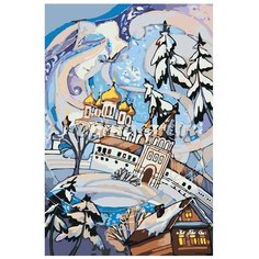 Картина по номерам, "Живопись по номерам", 48 x 72, RUS037