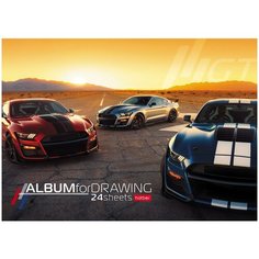 Альбом для рисования Hatber АвтоЛюкс 24 листа, А4