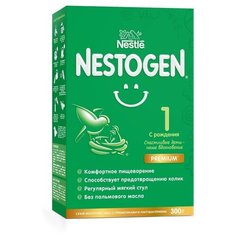 Смесь Nestogen (Nestlé) 1 для регулярного мягкого стула, с рождения, 300 г