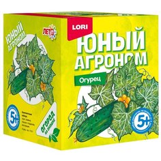 Набор для выращивания LORI Юный агроном. Огурец Р-011, 1 эксперимент