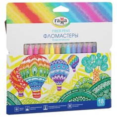 ГАММА Набор фломастеров Классические, 180319_12, многоцветный, 1 шт. Gamma