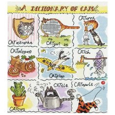 Набор для вышивания Cats (Коты) 26 x 28 см Bothy Threads XDO4