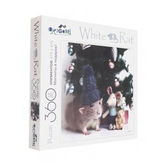 Пазл 360эл White Rat Лучший подарок + 4 магнита Оригами, арт.4748 Origami
