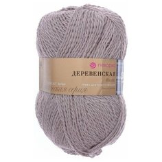 Пряжа пехорка Деревенская (Пехорка), Т. верба - 388, 100% полугрубая шерсть, 10 мотков, 100 г, 250 м.
