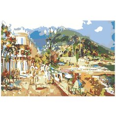 Картина по номерам, "Живопись по номерам", 80 x 120, RUS011