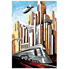 Картина по номерам, "Живопись по номерам", 100 x 150, PA52