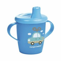 Чашка-непроливайка Canpol babies Toys, 250 мл, 9+ месяцев, цвет голубой (250989190)удалить ПО задаче