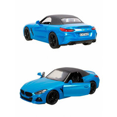 Металлическая машинка Kinsmart 1:34 «BMW Z4» инерционная, голубая KT5419D-2
